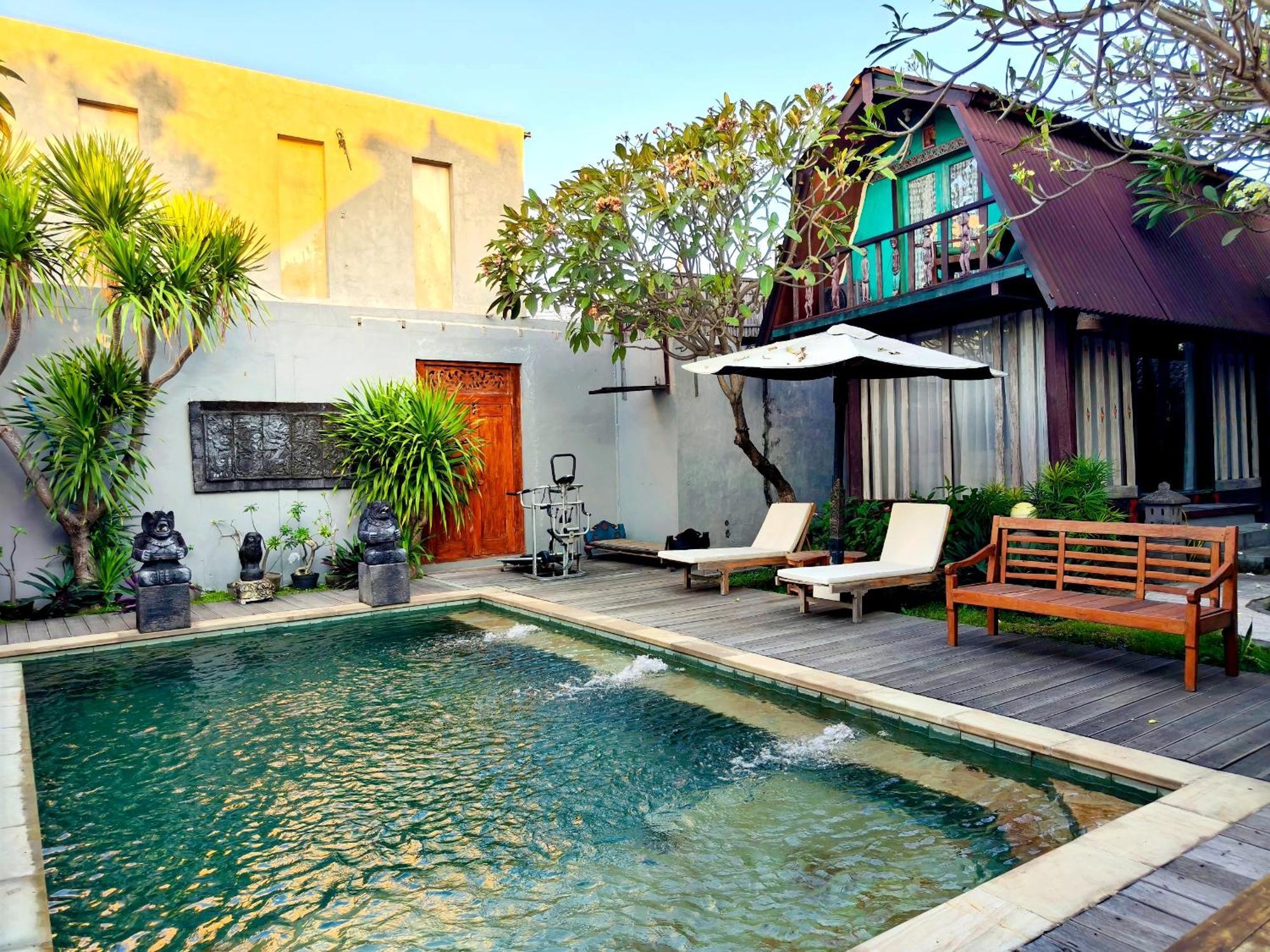 Bed and Breakfast Panda Lumbung Sanur Esterno foto